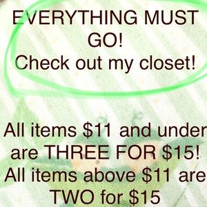 Lots of discounts!! Send me offers !!